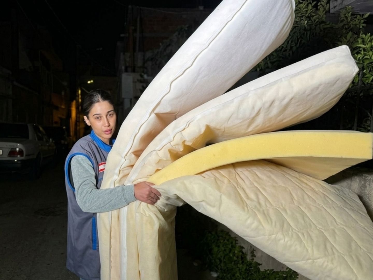 Rikaz Mattress Distribution to Displaced Families in Sidon